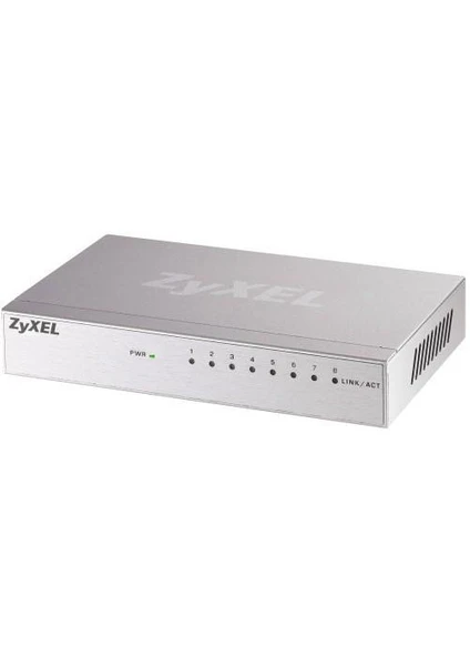 GS-108B Gigabit  8 Port 10/100/1000Mbps  Tak-Kullan Port-Önceliklendirme Destekli Switch