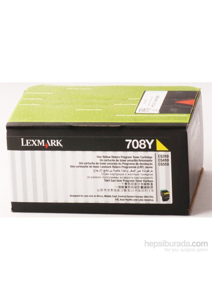 Cs310-Cs410 (70C80y0) 1.000Syf. Sarı Toner