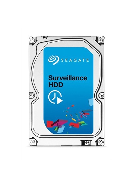 Surveillance 1TB 3.5" 5900RPM Sata 3.0 64Mb 7x24 Güvenlik Diski (ST1000VX001)