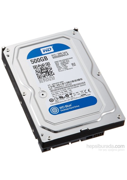 Wd Blue 3.5" Sata 6 Gb-S 500Gb 7200Rpm 32Mb