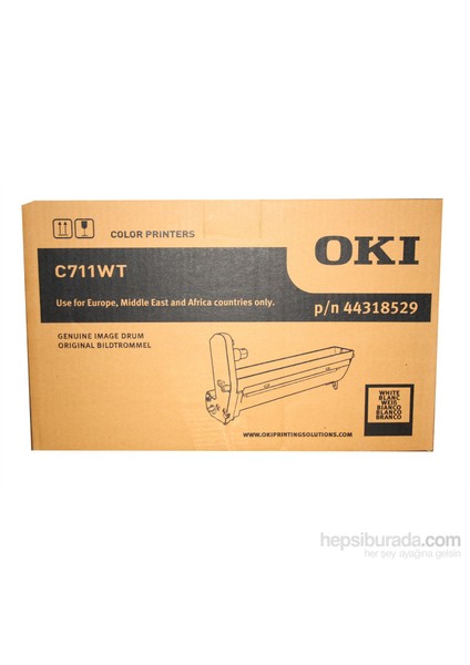 Okı C-711 Wt Beyaz Drum 6K (44318529)