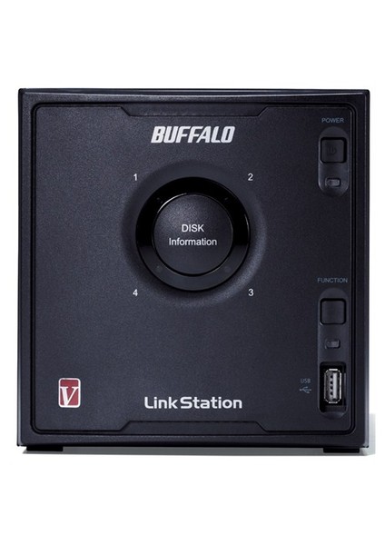 Link Station Pro Quad 8TB(4x2TB) GLAN+USB+Raid Çoklu Depolama Ünitesi (NAS)