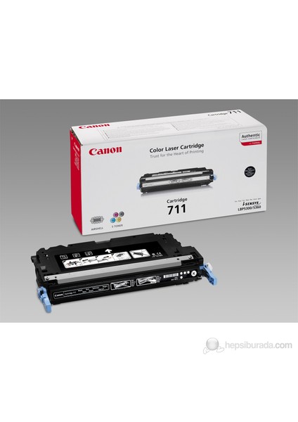 CRG-711BK 6000 Sayfa Kapasiteli Siyah Toner