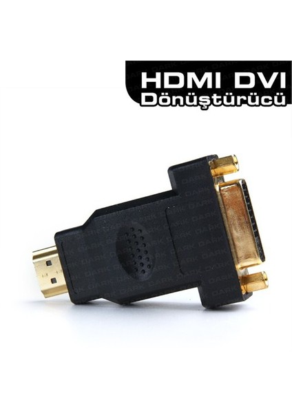 HDMI Erkek - DVI Dişi 24+5 Dönüştürücü (DK-HD-AMHDMIXFDVI)