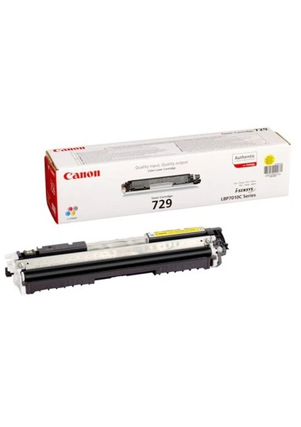 CRG-729Y 1000 Sayfa Kapasiteli Sarı Toner