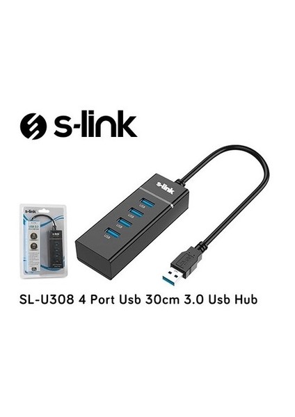 Sl-U308 4 Port Usb 3.0 Usb Hub