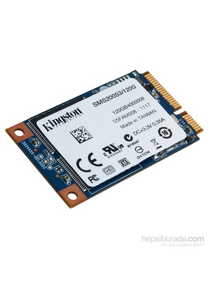 SSDNow 120GB 550MB-520MB/s mSATA SSD (SMS200S3/120G)