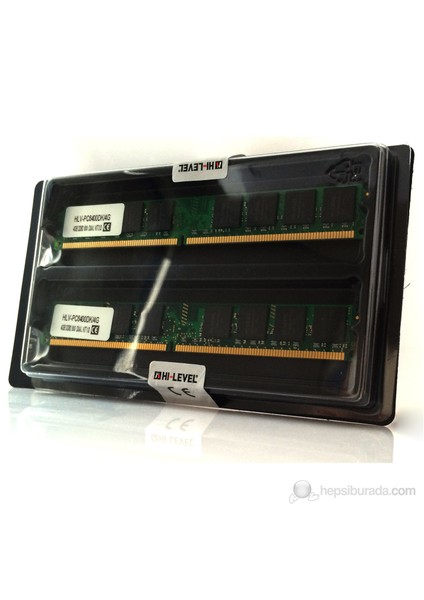 4GB(2x2GB) 800MHz DDR2 Ram (HLV-PC6400DK-4G)