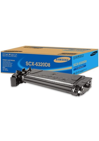 SCX-6320D8 8000 Sayfa Kapasiteli Siyah Toner