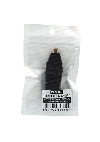 DK-HD-AHDMIXM270 mHDMI-HDMI Çevirici Adaptör