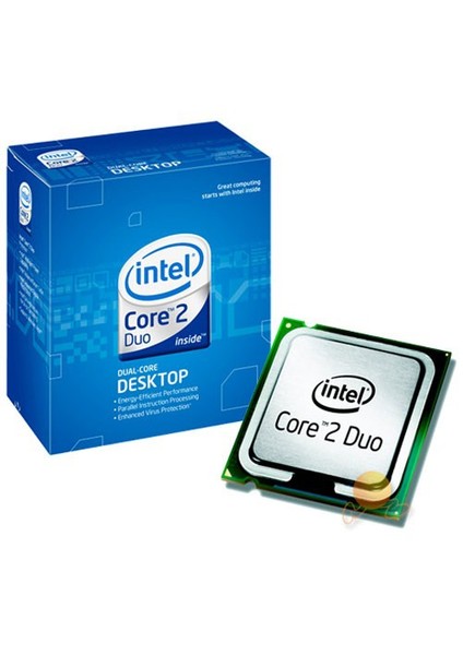 Core 2 Duo E7500 2,93 GHz 3 MB Cache 775 Pin İşlemci