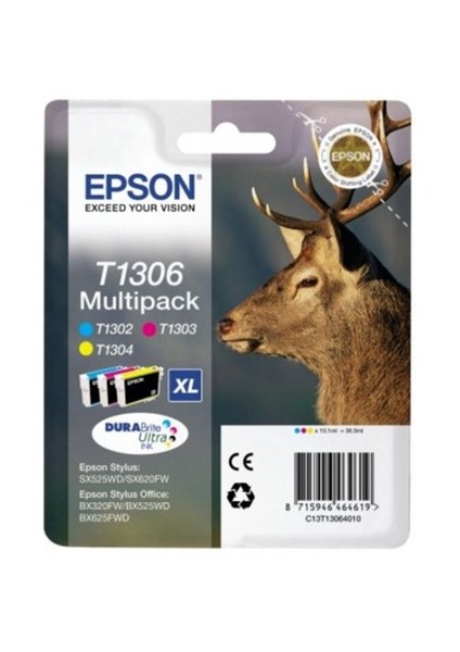 Multipaket Mürekkep Kartuş C13T13064010 / T1306