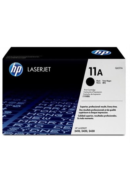 11A 6000 Sayfa Kapasiteli Siyah Toner Q6511A