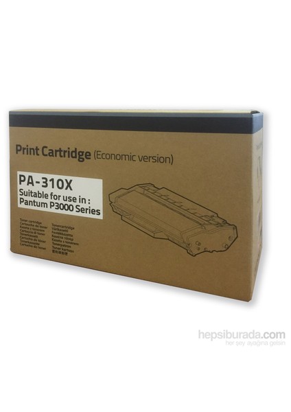 PA-EV-310X Siyah Toner Kartuşu