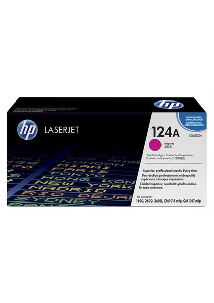124A 2000 Sayfa Kapasiteli Kırmızı Toner Q6003A