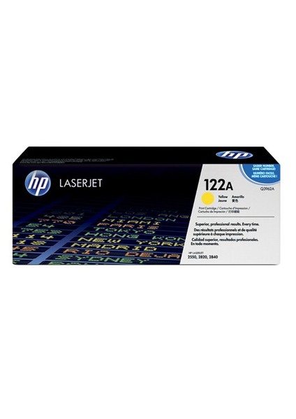 122A 4000 Sayfa Kapasiteli Sarı Toner Q3962A