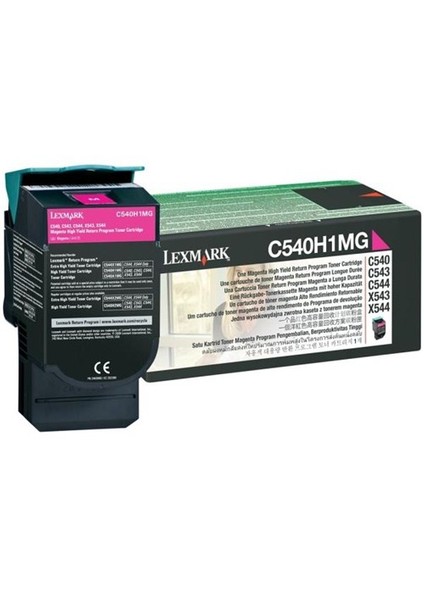 C540H1MG 2000 Sayfa Kapasiteli Kırmızı Toner