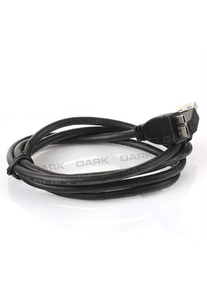 1.8 Metre USB 3.0 HDD Taşınabilir Disk Kablosu (DK-CB-USB3MICROBL180)