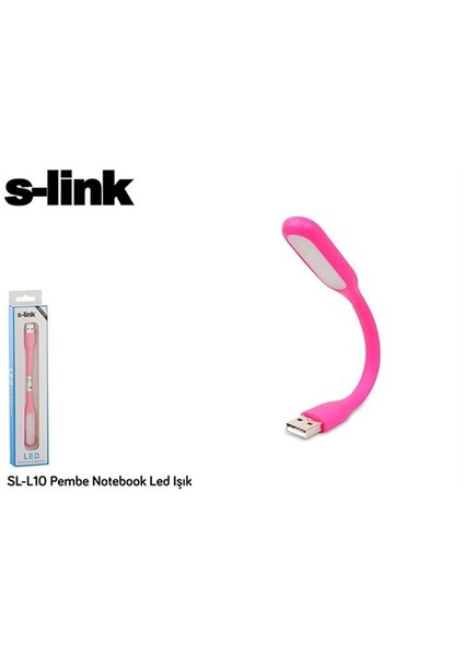 S-link SL-L10 Pembe Notebook Led Işık