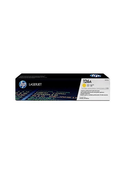 126A 1000 Sayfa Kapasiteli Sarı Toner CE312A
