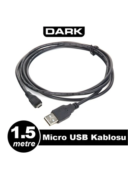 Micro USB 2.0 Şarj Data Kablosu (DK-CB-USB2MICROL150)