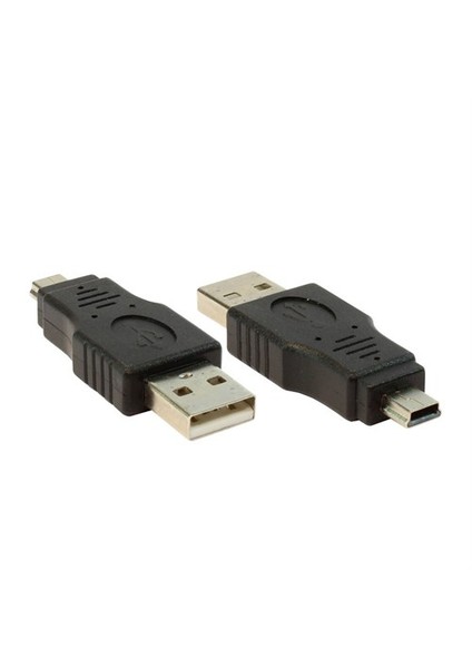 Mini 5P M - Usb 2.0 M - Nickel/Black