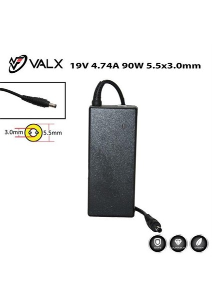 La-19030 19V 4.74A 90W Notebook Adaptör