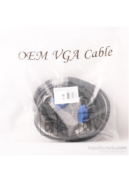 Oem Vga110 10Mt Ekran Kartı E-E Data Kablosu