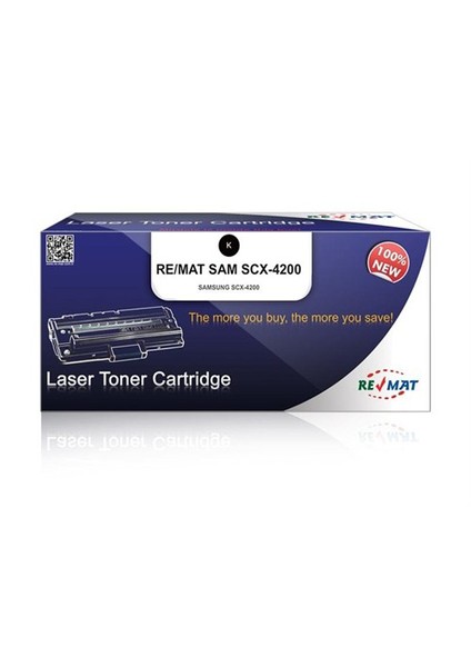 Remat Samsung Scx-4200 Siyah Muadil Toner %100 Yeni