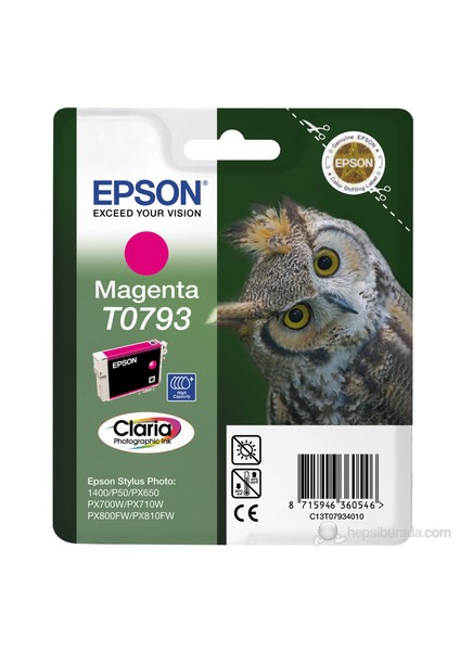 C13T079340 / T0793 Kırmızı Mürekkep Kartuş