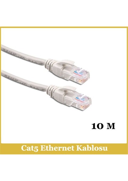 Cat5e Network Cable Od:5.2 7/0.16 Cu*8C - 10M