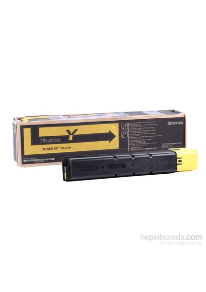Mita Tk-8705 Orginal Toner Sarı Taskalfa 6550Ci-7550Ci