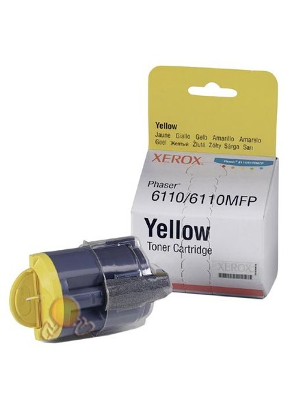 106R01204 - Phaser 6110 Sarı Toner