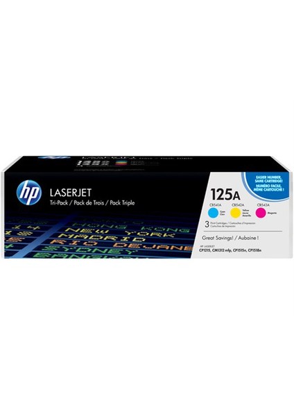 125A 1400 Sayfa Kapasiteli 3 Renk Toner CF373AM