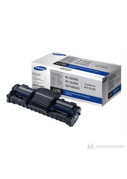 MLT-D119S 2000 Sayfa Kapasiteli Siyah Toner