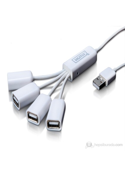 DA-70216 4Port Beyaz USB 2.0 Hub