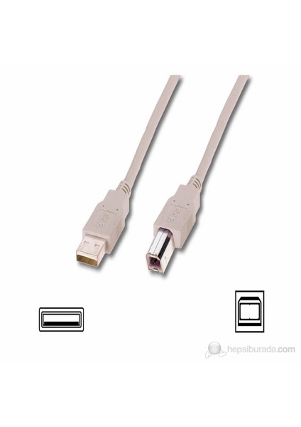 AK-300102-018-E 1.8m USB Yazıcı Kablosu