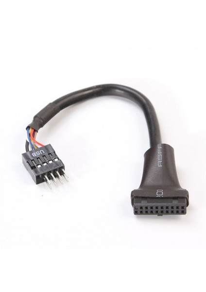 4" Usb 3.0 20-Pin Motherboard Header Female To Usb 2.0 8-Pin Male Adapter - 10Cm