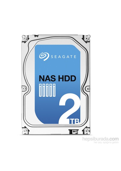 NAS HDD 2TB 3.5" 5900RPM Sata 3.0 64Mb 7x24 Nas Disk (ST2000VN000)