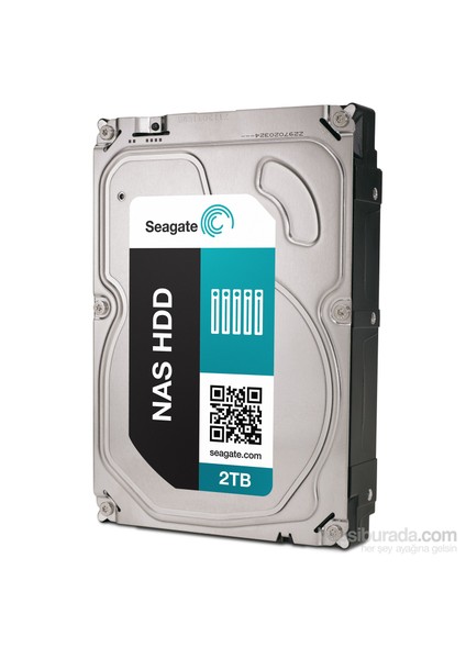 NAS HDD 2TB 3.5" 5900RPM Sata 3.0 64Mb 7x24 Nas Disk (ST2000VN000)