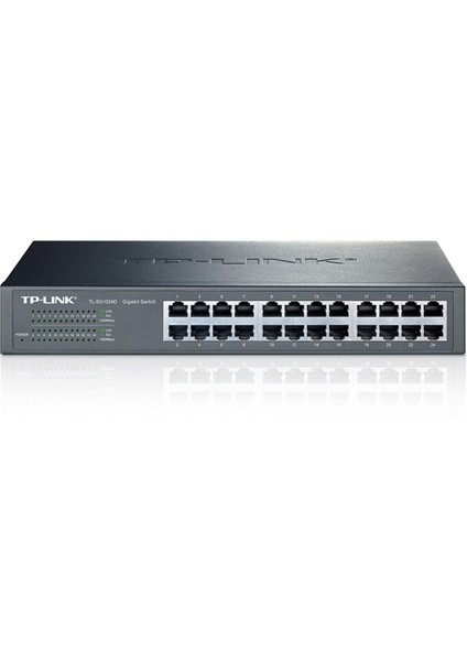 TL-SG1024D, 24-Port 10/100/1000Mbps Tak ve Kullan % 40 Enerji Tasarruflu Gigabit Switch