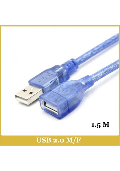 Usb 2.0 A M / A F Jack Cable - 1,5M