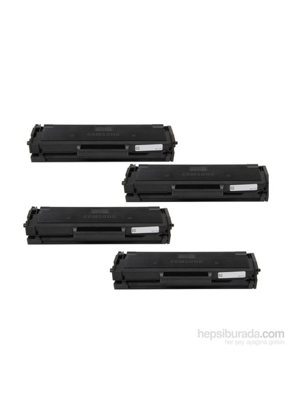 Retech Samsung Xpress Sl-M2020 Toner Muadil Yazıcı Kartuş 4 Lü Ekonomik Paket