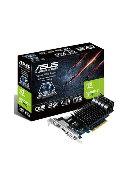 Nvidia GeForce GT 730 2GB 64Bit GDDR5 (DX11) PCI-E 3.0 Ekran Kartı (GT730-SL-2GD3-BRK)