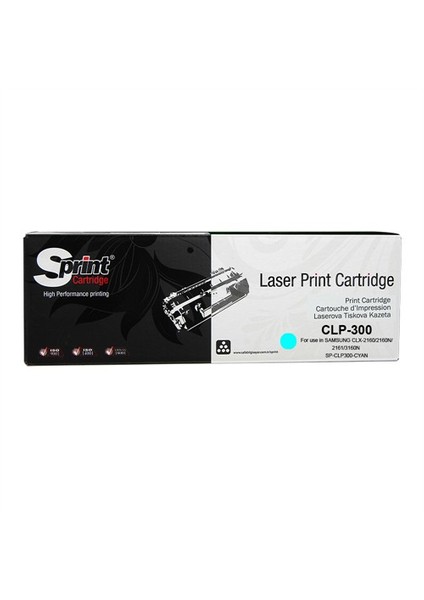 S Print Samsung Clp-300 C Clp-300 Clx-2160/2160N/2161/3160N Mavi