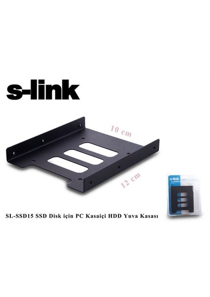 S-Link Sl-Ssd15 Ssd Disk İçin Pc Kasaiçi Hdd Yuva Kasası