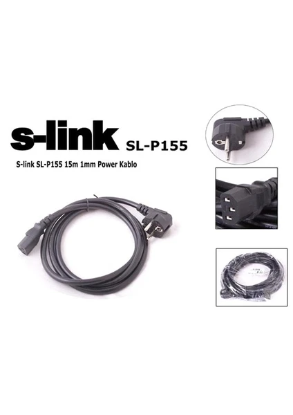 Sl-P155 15M 1Mm Power Kablo