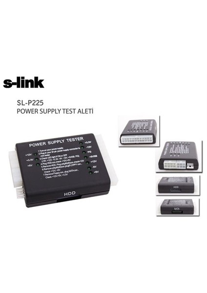 Sl-P225 Power Supply Test Aleti