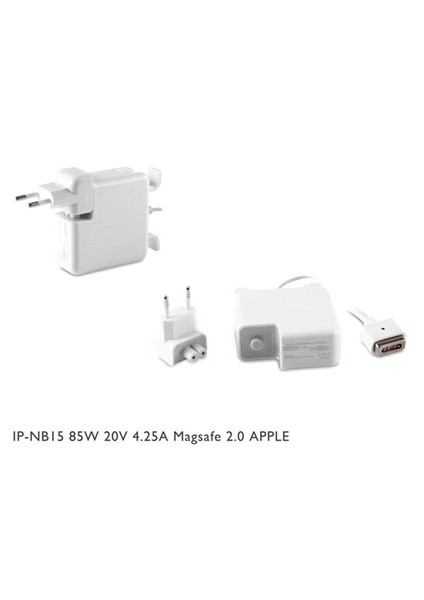 Ip-Nb15 85W 20V 4.25A Magsafe 2.0 Apple Notebook Standart Adaptör