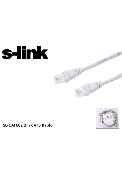 Sl-Cat602 2M Cat6 Kablo